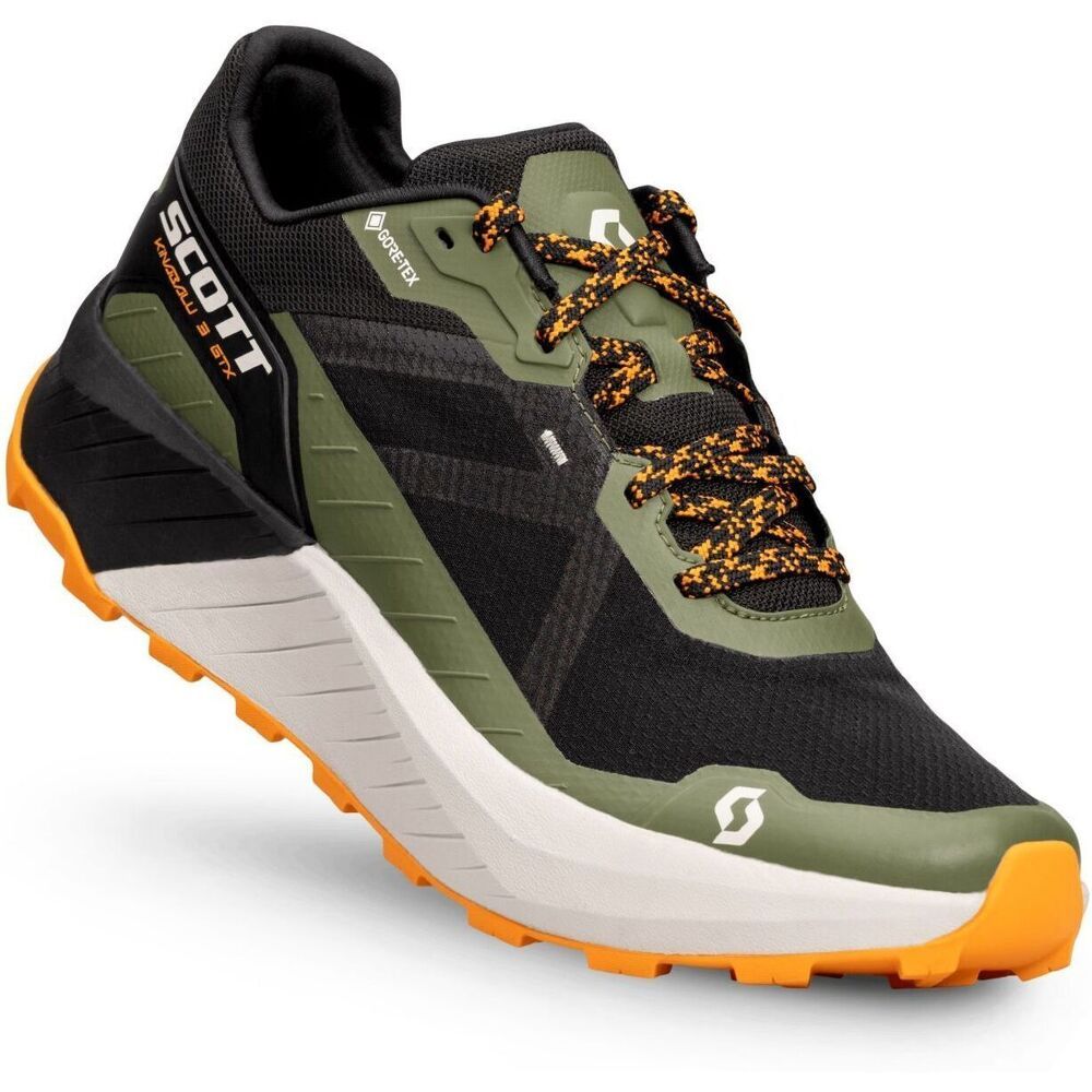 Scott kinabalu 3 black flash orange gtx chaussures de trail