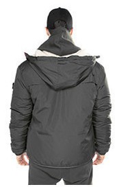 HELVETICA-Helvetica Nils gris - Veste-2