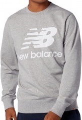 NEW BALANCE - Essentials Stacked ogo French Terry Crewneck Sweatshirt