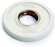 Muscle Power-Plaque De Butoir Olympique Fractionnaire Muscle Power 50 Mm 0,5 Kg-1