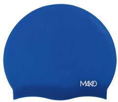 MAKO-Bonnet de bain signature bleu-image-1