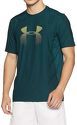 UNDER ARMOUR-Raid Micro-perforé Homme Tee-Shirt Sport Vert