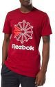 REEBOK-Tee-shirt Homme Rouge