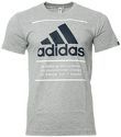 adidas-Tee-shirt Gris Homme QQr Bos