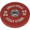 GORILLA SPORTS-Bumpers 25kg caoutchouc renforcé - Disques