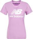 NEW BALANCE-T-shirt violet femme WT91546