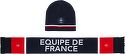 FFF-Coffret Bonnet + écharpe - Collection officielle Equipe de France