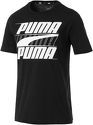 PUMA-T-shirt noir homme Rebel Basic
