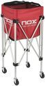 Nox-Foldable Wheeled Ball Basket - Panier de balles de tennis