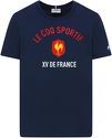 LE COQ SPORTIF-FFR Enfant - Blanc - T-shirt de fan de rugby