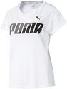 PUMA-T-shirt blanc femme Modern sport