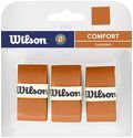 WILSON-Pro Overgrip Comfort Clay Roland Garros Ocre (x3) - Grip de tennis