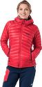 Jack wolfskin-Veste Coupe-vent Femme Mountain Down Tulip Red