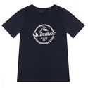 QUIKSILVER-T-shirt bleu marine garçon Words remain