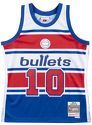 Mitchell & Ness-Nba Manute Bol Washington Bullets 1985-86 Hardwood Classics - Maillot de basket