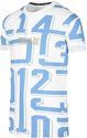 PUMA-Olympique de Marseille T-Shirt blanc/bleu junior Fan Graphic