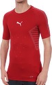 PUMA-T-shirt Rouge Homme Evoknit