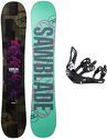 ROSSIGNOL-Pack Snowboard Sawblade Wide + Fixations Viper M/L