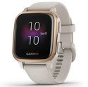 GARMIN-Venu Sq Edition Musique - Light Sand/Rose Gold - Montre GPS de sport connectée santé et bien-etre