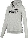 PUMA-Essential Logo Tr Damen Grau F04 - Sweat