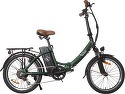 Velair-Pliable Urban 20'' - Shimano 6 Vitesses - Freins Patins - Autonomie 60 Km - Cadre Aluminium - - Vélo électrique