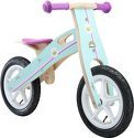 BIKESTAR-Vélo Draisienne Enfants en bois pour garcons et filles de 3 - 4 ans | Vélo sans pédales évolutive 12 pouces | Blanc