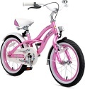 BIKESTAR-Vélo enfant pour garcons et filles de 4 - 5 ans | Bicyclette enfant 16 pouces cruiser avec freins