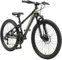 BIKESTAR-VTT Vélo tout terrain 24" pour enfants de 10 - 13 ans | Bicyclette cadre 12.5 pouces 21 vitesses Shimano, hardtail, Freins Disc | Turquoise