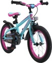 BIKESTAR-Vélo enfant pour garcons et filles de 4 - 5 ans | Bicyclette enfant 16 pouces Mountainbike avec freins | Noir & Vert