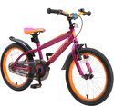 BIKESTAR-Vélo enfant pour garcons et filles de 5 - 7 ans | Bicyclette enfant 18 pouces VTT avec freins