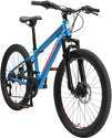 BIKESTAR-VTT Vélo tout terrain 24" pour enfants de 8 - 12 ans | Bicyclette cadre 13 pouces 21 vitesses Shimano, hardtail, Freins Disc | Menthe