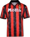 Scoredraw-Maillot Vintage AC Milan 1994 Rouge/Noir