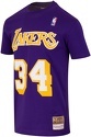 Mitchell & Ness-T-shirt Lakers de Los Angeles O'neal Violet