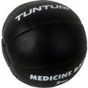 TUNTURI-Balle de médecine / Ballon médicinal / Medicine ball en cuir 2kg noir