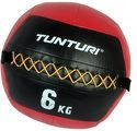 TUNTURI-Balle murale wall ball crossfit 6kg rouge