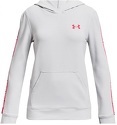 UNDER ARMOUR-Girl's Rival Terry Longues Manches Gris Taille L