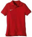 NIKE-Team Core T-Shirt Mixte Enfant, University Red/White, FR : S (Taille Fabricant : S)