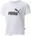 PUMA-Ess Logo Knotted Tee G