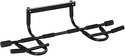 HOMCOM-Barre de traction - barre de porte - pull up bar - barre d'étirement musculation pour cadres de porte - acier noir