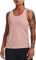 UNDER ARMOUR-Women's Fly By Tank , Retro Pink (676)/Reflective , Medium