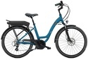 Moov'In-Vélo électrique Cross D8 Bleu 26", 250W Batterie amovible 36V / 10,4 Ah