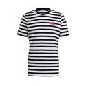 adidas Sportswear-T-shirt Essentials Stripey Embroidered Logo