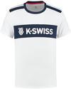 K-SWISS-T-shirt heritage sport logo