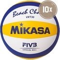 MIKASA-Beach Champ Vxt30 Lot De 10 - Ballon de volley-ball