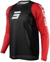 Shot Race Gear-Maillot Manches Longues Shot Neo Defender Rouge