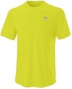 WILSON-Tee Col Rond Rayé - T-shirt de tennis