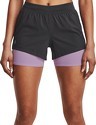UNDER ARMOUR-Iso-Chill Run 2-In-1 Shorts