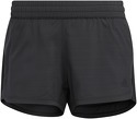 adidas Performance-Pacer 3-Stripes Woven Heather - Short de fitness