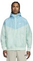 NIKE-Veste à capuche Sportswear Heritage Essentials Windrunner menthe/bleue