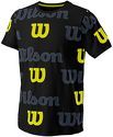 WILSON-All Over Logo Tech T-shirt Garçons